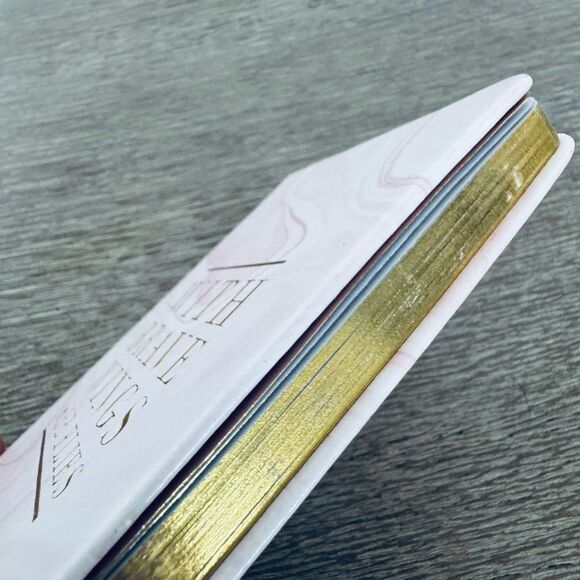 Brave Wings Pink Marbled Leather Journal Notebook - Picture 3 of 3